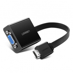 Adattatore Ugreen MM103 HDMI a VGA nero