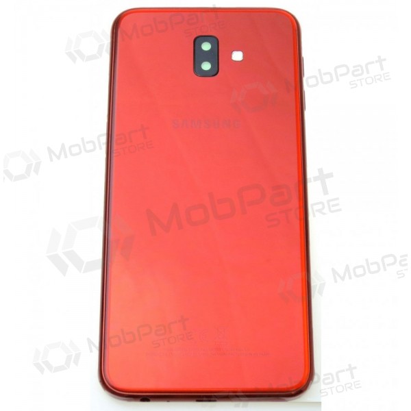 Samsung J610 Galaxy J6+ 2018 coperchio batteria posteriore (rosso)