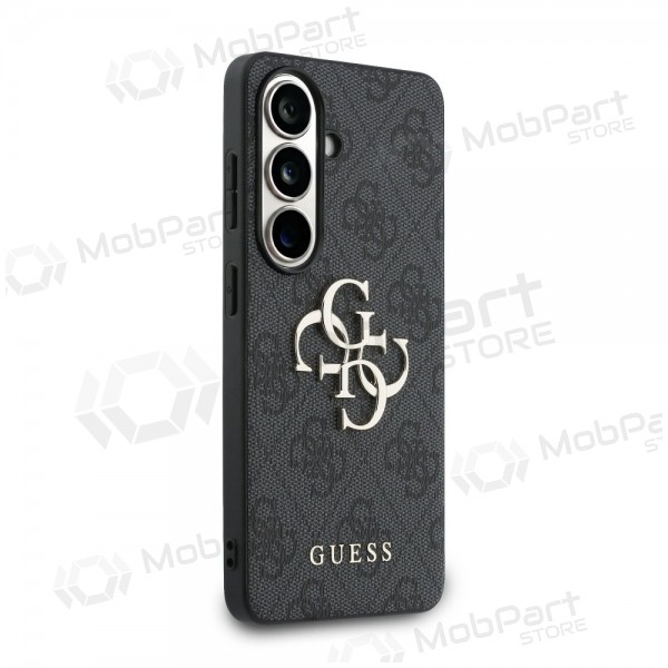 Custodia Samsung Galaxy S26 - Guess PU 4G Metal Logo (grigio)