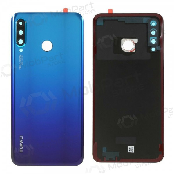 Huawei P30 Lite / P30 Lite New Edition 2020 48MP coperchio batteria posteriore (Peacock Blue) (usato grade C, originale)