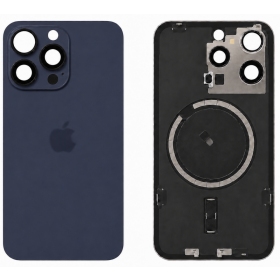 Cover posteriore per Apple iPhone 15 Pro Max (blu) (Premium)
