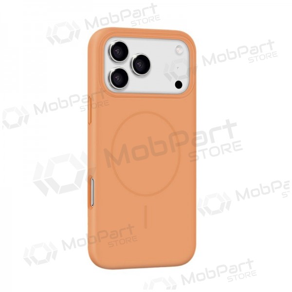 Custodia per Apple iPhone 17 - X-Level Fluid Skin MagSafe (arancione)