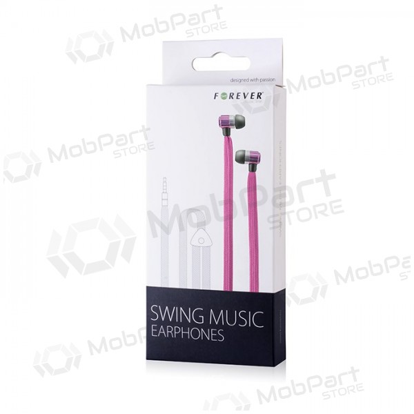 Mani libere Forever Swing Music 3,5mm (rosa)