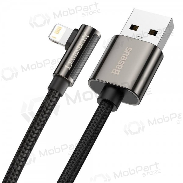 USB cavo Baseus Legend Lightning 2.4A 1.0m (nero) CALCS-01
