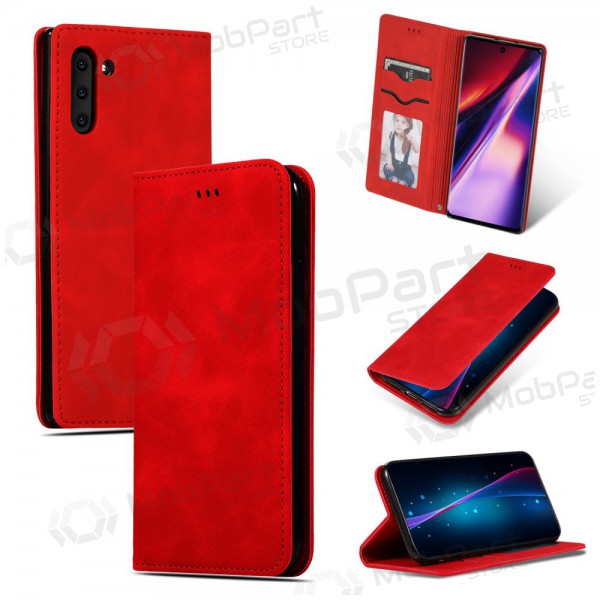 Custodia per Apple iPhone 11 Pro Max - Business Style (rosso)