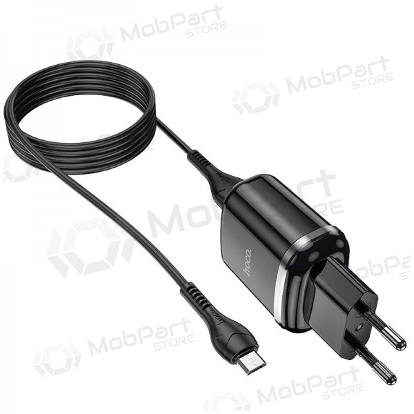 Caricatore Hoco N4 + microUSB (2.4A) (nero)