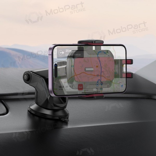 Porta cellulare da auto Hoco H65 (dashboard) nero