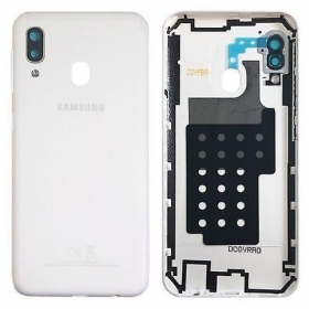 Cover posteriore Samsung Galaxy A20e (2019) (bianco) (originale)