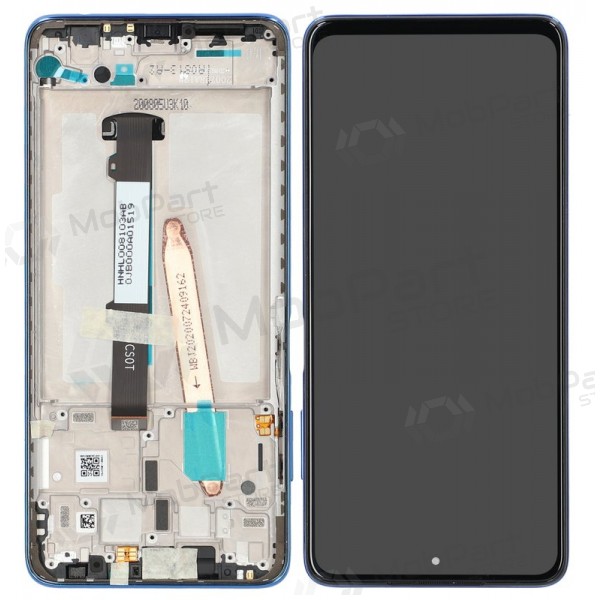 Xiaomi Poco X3 Pro schermo / display (blu) (con una cornice) (originale)