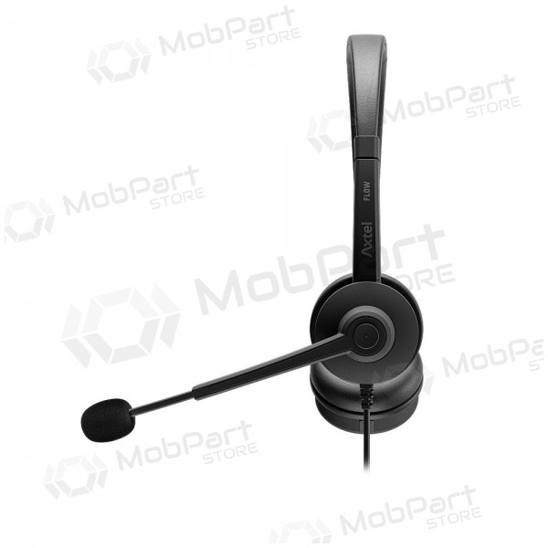 Cuffie USB-C Axtel FLOW UC USB-A e USB-C nere
