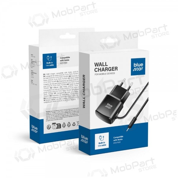 Caricabatterie per telefono Blue Star TFK-TC-1100B 3 W Nokia nero
