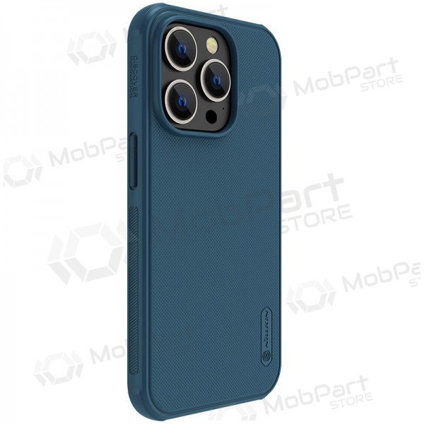 Custodia per Apple iPhone 14 Plus - Nillkin Frosted Shield (blu)