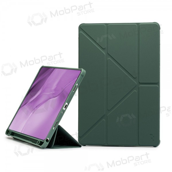Custodia per Apple iPad 10.9 2022, iPad 11 2025 - Reach Origami (verde scuro)