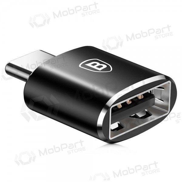 Adattatore USB-C Baseus CATOTG-01 USB-A a USB-C OTG nero