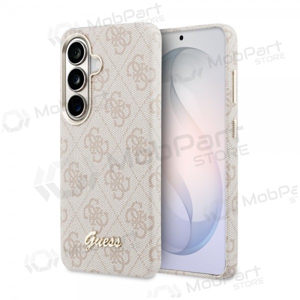 Custodia Samsung Galaxy S26 - Guess PU 4G Script Metal Logo Magnetic (rosa)