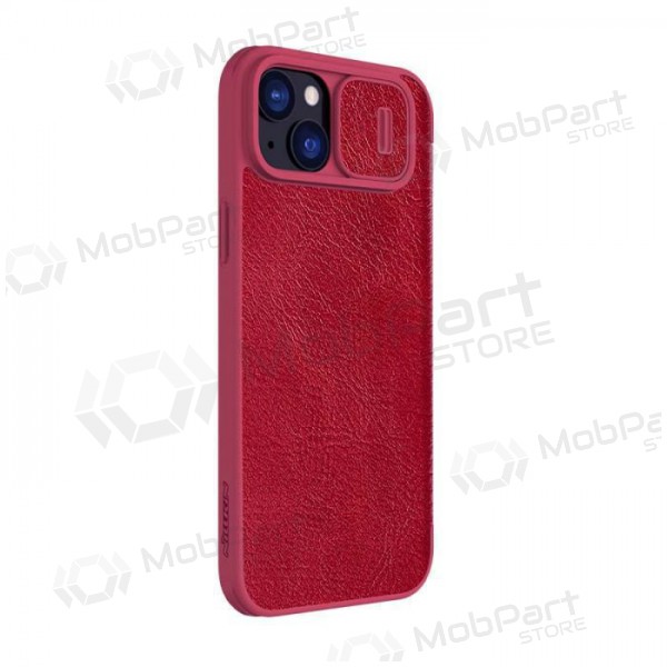 Apple iPhone 14 Plus custodia „Nillkin Leather“ (rosso)