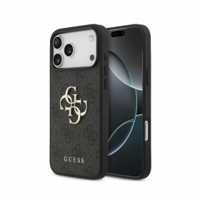 Custodia per Apple iPhone 18 Pro Max - Guess PU 4G Metal Logo