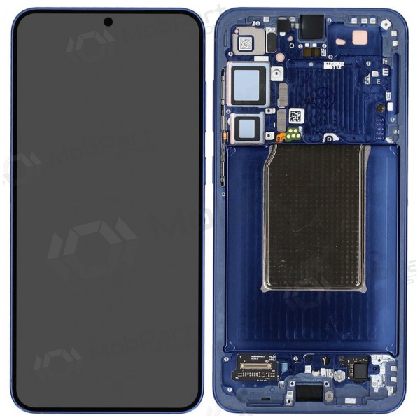 Schermo Samsung Galaxy S25+ (blu scuro) (con cornice) (assembled service pack)