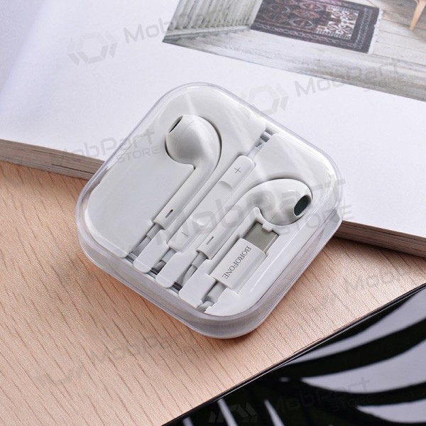 Mani libere Borofone BM27 Type-C (bianco)