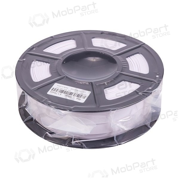 3D spausdinimo plastikas PLA, 1.75mm, 1kg, bianca