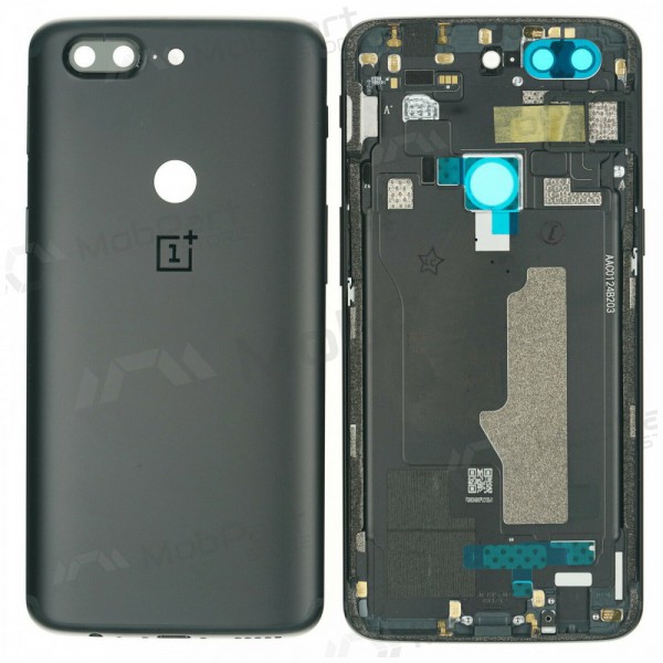 OnePlus 5T coperchio batteria posteriore nero (Midnight Black) (usato grade A, originale)