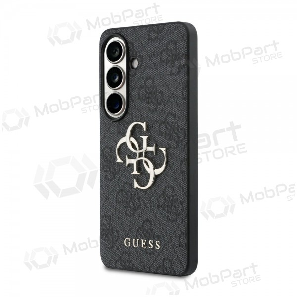Custodia Samsung Galaxy S26 - Guess PU 4G Metal Logo (grigio)