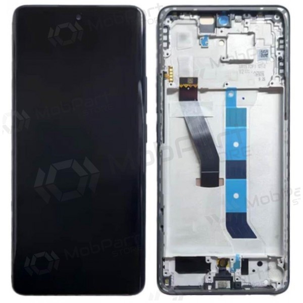 Schermo Xiaomi Redmi Note 15 5G (nero) (con cornice) (originale)