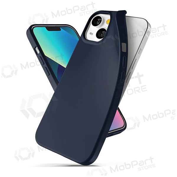 Custodia per Apple iPhone 14 - Mercury Soft Feeling (blu scuro)