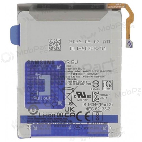 Batteria Samsung Galaxy Z Flip7, accumulatore EB-BF767ABE (originale)