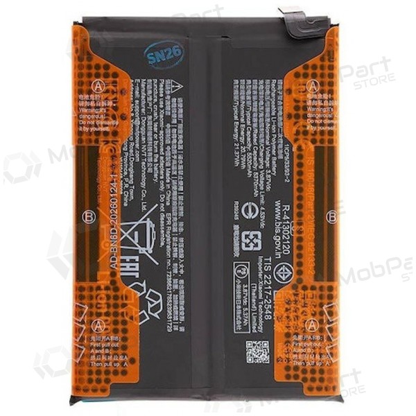 Batteria per Xiaomi Redmi Note 15 5G, Poco M8 5G, accumulatore (BN6D) (originale)