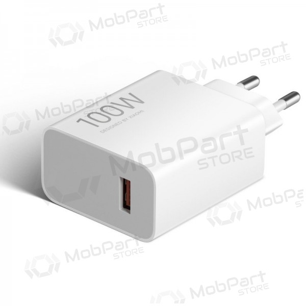 Caricabatterie per telefono Xiaomi Charging Combo BHR095VEU 100 W USB-A con cavo USB-C bianco