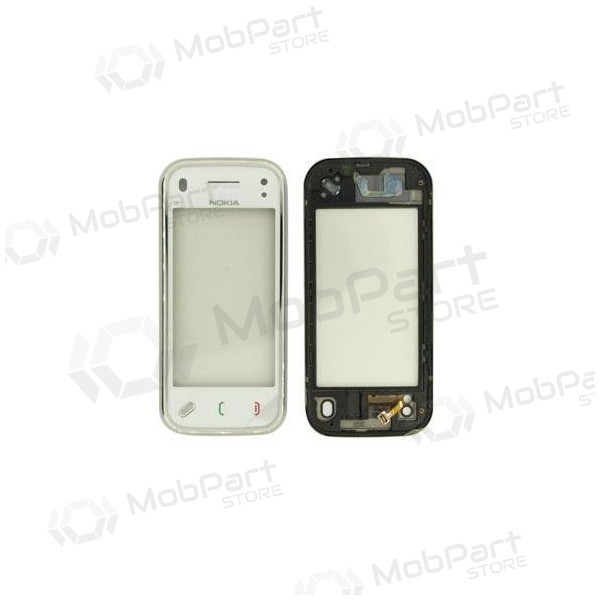 Nokia N97 mini vetro touchscreen (bianco) (con cornice)
