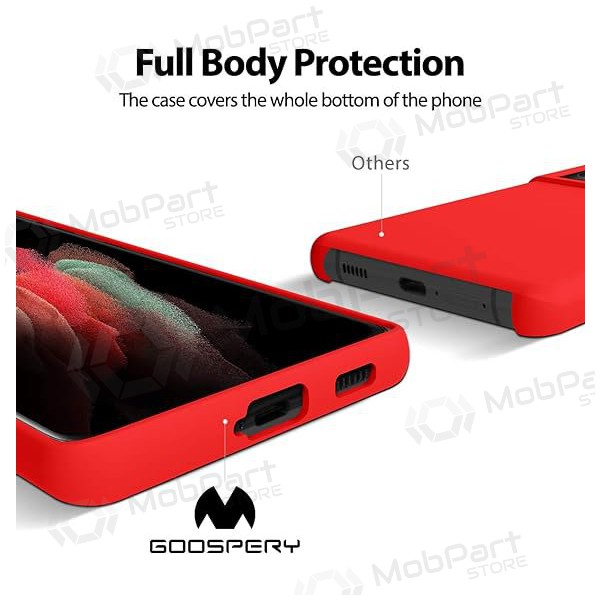 Custodia per Samsung Galaxy A15 Mercury - Silicone Case (rossa)
