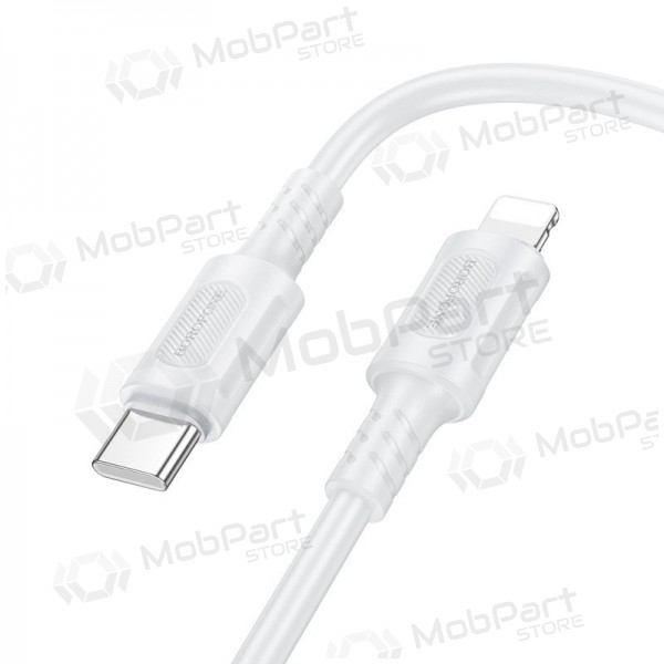 Cavo Lightning Borofone BX111 da USB-C a Lightning 1 m PD 27 W bianco