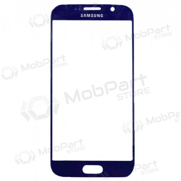 Samsung G920F Galaxy S6 Vetro del display (blu) (for screen refurbishing)