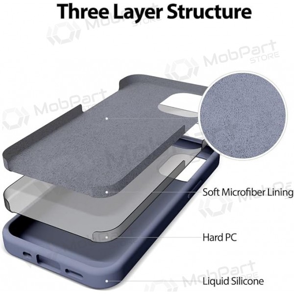 Custodia per Apple iPhone 11 Pro Max Mercury - Silicone Case - (grigio lavanda)