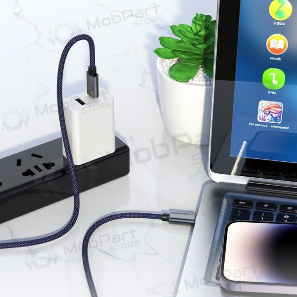 Cavo USB-C Hoco U134 USB-C a USB-C 1.8 m 240 W nero