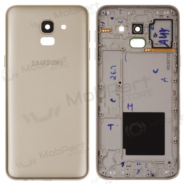 Samsung J600 Galaxy J6 2018 coperchio batteria posteriore (d'oro) - Premium