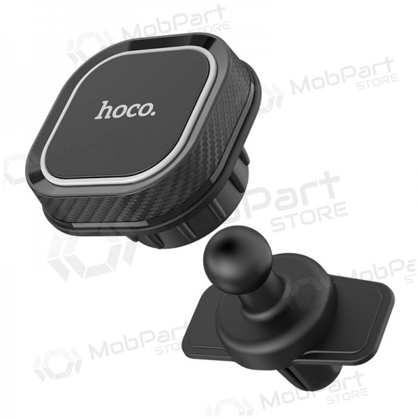 Automobilinis universale telefono laikiklis Hoco CA52 tvirtinamas į ventiliacijos groteles, magnetinis, nero-grigio Automobilinis universale telefono laikiklis Hoco CA52 tvirtinamas į ventiliacijos groteles, magnetinis, nero-grigio