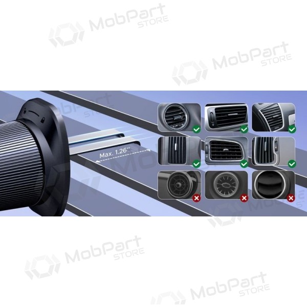 Supporto per telefono da auto Ugreen LP923 MagSafe per griglia di ventilazione