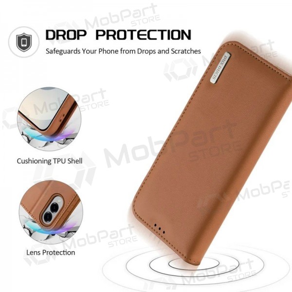 Custodia per Samsung Galaxy S25 Edge - Dux Ducis Hivo (marrone)