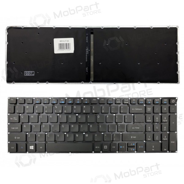 Acer: Aspire E5-573, E5-573TG tastiera Acer: Aspire E5-573, E5-573TG tastiera