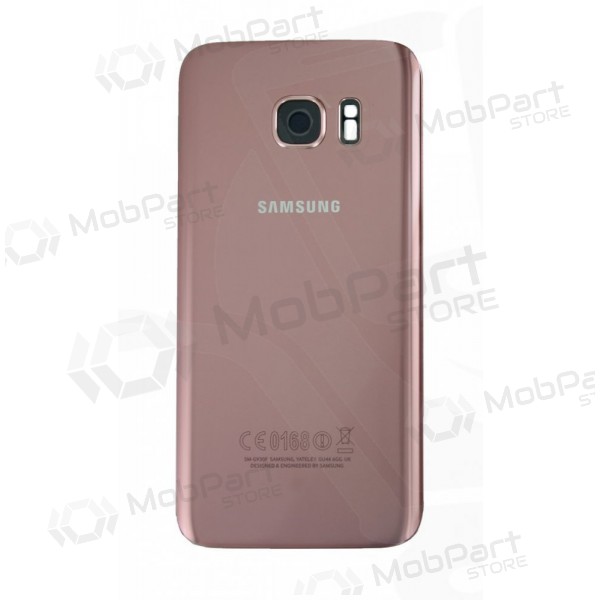 Samsung G930F Galaxy S7 coperchio batteria posteriore rosa (rose pink) (usato grade A, originale)