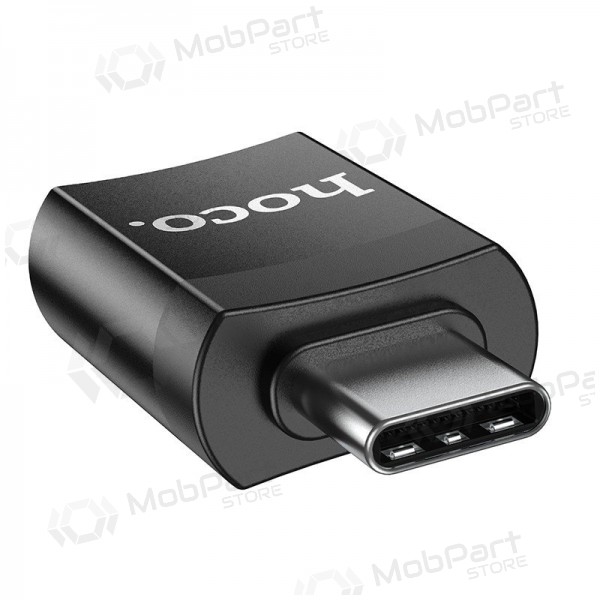 Adattatore USB-C Hoco UA17 da USB-C a USB-A nero
