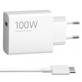 Caricabatterie per telefono Xiaomi Charging Combo BHR095VEU 100 W USB-A con cavo USB-C bianco