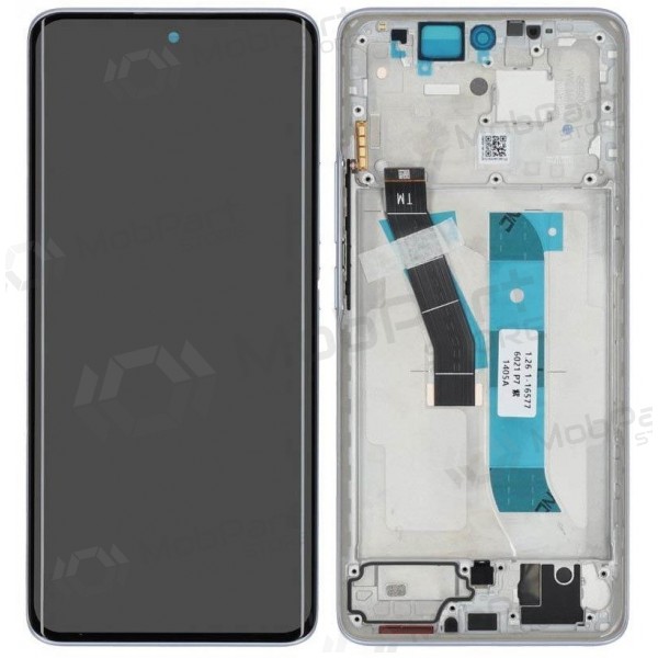 Schermo per Xiaomi Redmi Note 15 4G (viola) (con cornice) (originale)