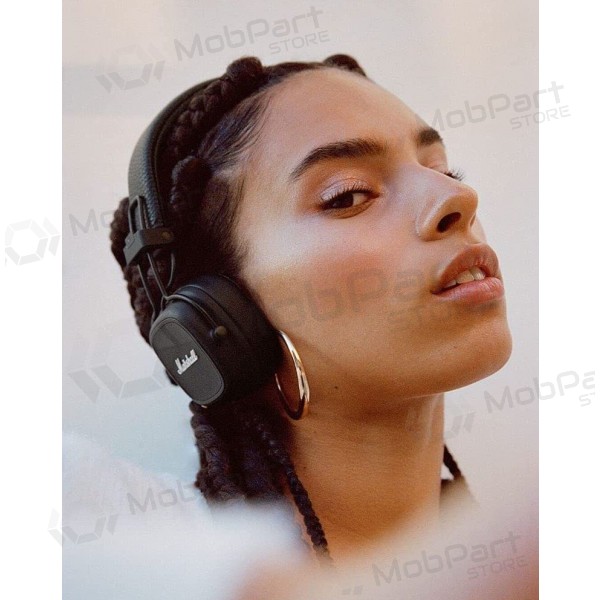Cuffie wireless con microfono Marshall Major IV Bluetooth nere