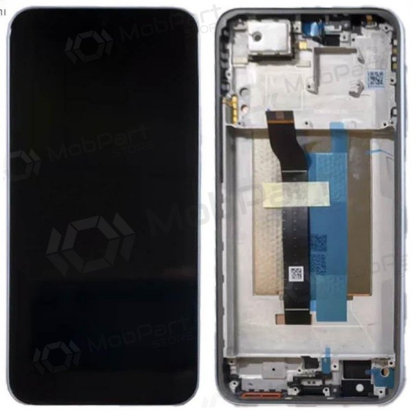 Schermo Xiaomi Redmi Note 15 Pro 5G (blu) (con cornice) (originale)