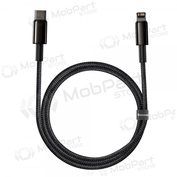Cavo Lightning Baseus Tungsten CATLWJ-01 USB-C a Lightning 1 m PD 20 W nero