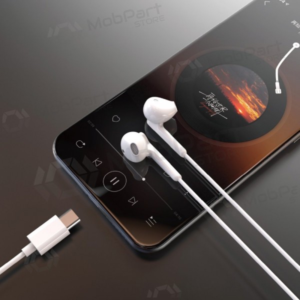 Cuffie USB-C Dudao X3C bianche